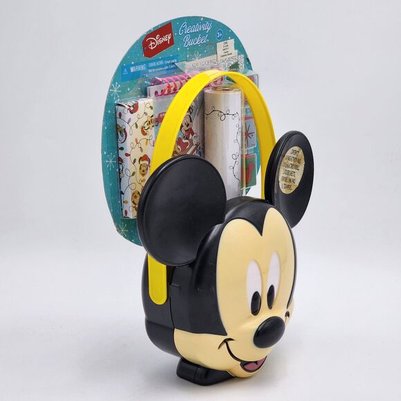 Disney Mickey Mouse Creative Bucket Holiday Winter Art Activity Kit BRAND NEW - Picture 3 of 5